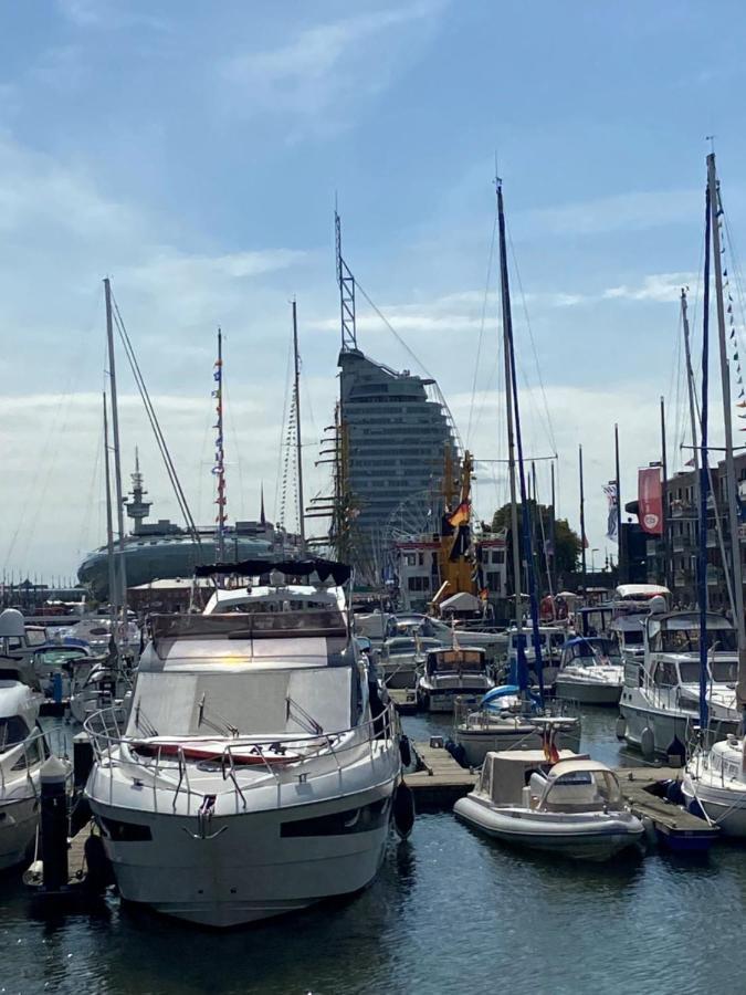 Ferienwohnung Weserblick Hundertwasser Bremerhaven Esterno foto